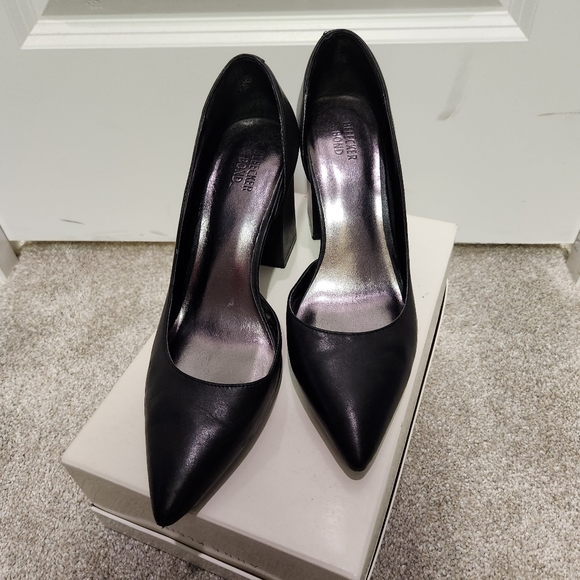 Bleecker & Bond Black Block Pumps - Picture 6 of 10